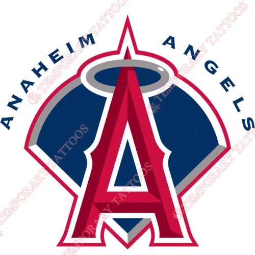 Los Angeles Angels of Anaheim Customize Temporary Tattoos Stickers NO.1653